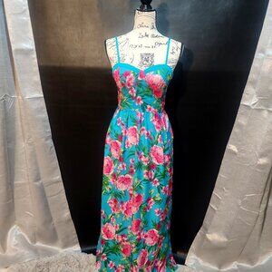 Band of the Free Floral Maxi Dress (Size S)